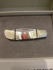 Santa Fe Stoneworks Pocketknife Clip Point Slipjoint 2005 MOP picture