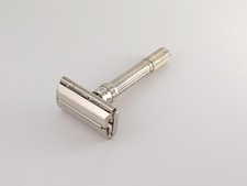Gillette Slim Adjustable H2 1962 Cleaned Vintage Double Edge Safety Razor picture