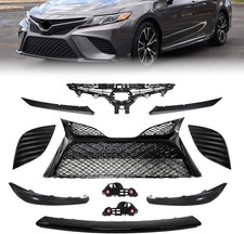 11Pcs Front Bumper Grille Kit Fit for 2018 2019 2020 Toyota Camry SE XSE picture