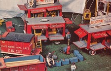 Postcard - Hagenbeck-Wallace Circus Model - Nashville, Indiana - Circa 1950s #21 picture