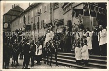 Weingarten Wuerttemberg handover d. Saint on the H.H. Blood Knight Father Frowin picture
