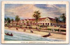 1907 Inside Inn Jamestown Exposition 1907 Waters Hampton Road Posted Postcard picture