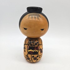 19cm Vintage Japanese Creative KOKESHI Doll – by KANO CHIYOMATSU KOE975 picture