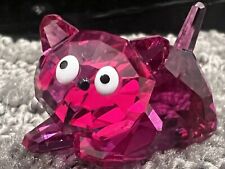 Swarovski Crystal Lovelots Emily Cat Pink Figure Collectible Figurine  picture