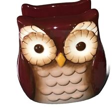 Adorable Ceramic Owl Napkin Holder Grasslands ￼road Fun picture