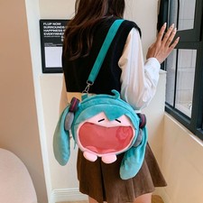 Hatsune Miku Itabag Cosplay Zipper Big Mouth Large Backpack picture