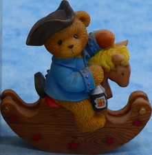 Cherished Teddies PAUL Rocking Horse Figurine © 2000 Priscilla Hillman picture