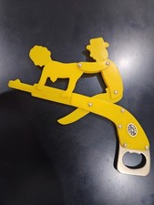 RARE ORIGINAL ITALIAN ART DECO EROTIC YELLOW BAKELITE BOTTLE OPENER EROTICA 30S picture
