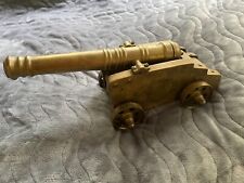 Large Decorative Brass Cannon picture
