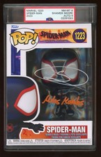Shameik Moore Signed Inscribed Autograph Spider-Man Funko Pop 1223 PSA 8 Auto 9 picture