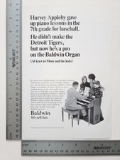 Baldwin Home Piano Organ Print Ad / Poster Authentic Promo Art picture
