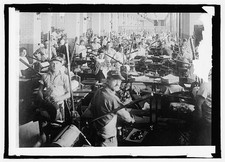 Washington DC Bureau of Engraving and Printing 1900s Printing Shop Workers picture