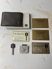 Vintage Playboy Club: Key, Wallet, Money Clip, Membership Cards (4) Authentic picture