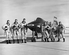 X-15 PILOTS NASA 8x10 GLOSSY PHOTO PRINT picture