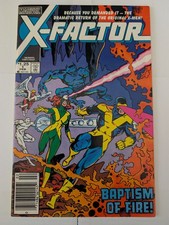 X-Factor #1 1986 Marvel Newsstand 1st Appearance X-Factor Original Five X-Men picture