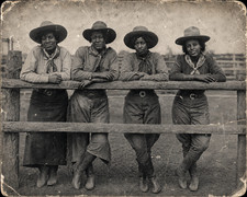 Rodeo 4 Black Cowgirls 1930s African Americans Black Month History 8x10 Photo picture