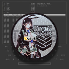 Girl's Frontline Military Morale GFL Bunny Suit Operator QBZ-95 Anime Girl patch picture