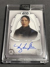 2024 STAR WARS GALACTIC ANTIQUITIES FENNEC SHAND MING-NA WEN AUTOGRAPH SOLO #50 picture