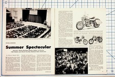 1964 Harley-Davidson Dealer Conference Magazine Article 1965 Models Ephemera picture