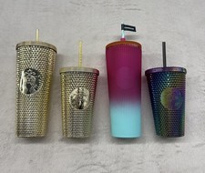 NEW Starbucks LOT Of 4 Studded Bling Cups NWT  picture