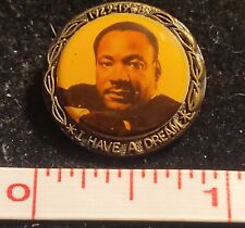 Vtg Dr. Martin Luther King Jr. I Have a Dream Commemorative Metal Lapel Pin picture