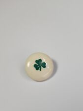 Shamrock 3 Leaf Clover Ceramic Lapel Pin picture