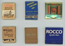 Vintage Texas Match Lot c.1950's-80's Dallas, El Paso super cool picture