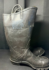 Servus Rubber Co. Firemen’s Knee Boots Steel Toe ANSI Z41 PT83 Size 11 Black picture