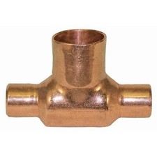 1-1/4 X 1-1/4 X 2 Copper Sweat TEE - C X C X C 1-1/4 X 1-1/4 X 2 Nominal I.D.... picture