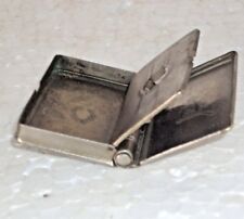 OLD METAL JINTAN SMALL TINY BOX - 5 X 3.75 X 1 CM picture