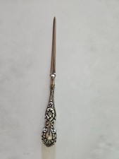 sterling silver antique letter opener with patent date stamp of Nov. 23 '15. picture