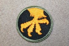 Mint Original WW2 U.S. Army 17th Airborne Division Uniform Patch from Unused Lot picture