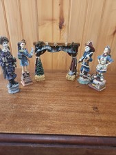 Vintage Boyds Bears & Friends The Folkstone Collection Set Of 5 1995-1999 picture