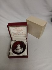 VTG Ernest Hemingway by Gilbert Poillerat Crystal D’Albret P.J. Paperweight  picture