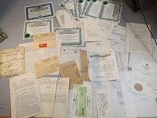 Vintage Spokane WA Oil Mining Ephemera Archive 1909-1942 Devil's Tower Tax... picture