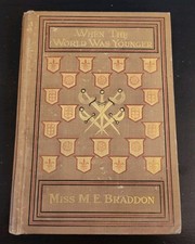 Antique 1897 Book “When the World Was Younger” Hardcover Classic / Used picture