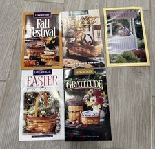 Longaberger Catalogs And Flyers - Five Total 1992 1994 & 1995 picture