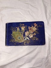 Antique Victorian Autograph Album 1887-1890 Handwritten Verses picture