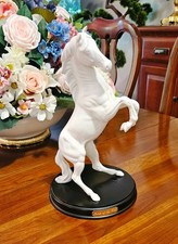 Royal Doulton/Beswick Spirit of the Wild Rearing Horse Figurine  Satin White picture