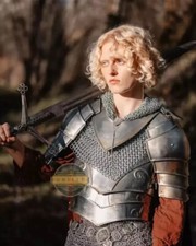 Medieval knight Lady Suit Female Costume Armor Lady Costume Cuirass Armor picture