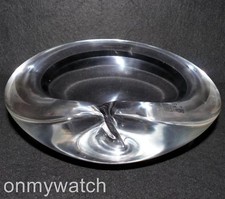 MURANO Renato SIGNED R. ANATRA ArT GLaSs CANDY Bowl Vtg 9