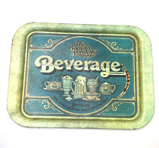 Vintage Pentron Industries 1979 Metal Tray -The Warm Wonderful Beverage Company= picture