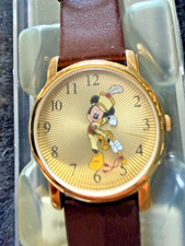 Vintage 50th Anniversary Time Works  Mickey Mouse Marching Band Watch NEW IN BOX picture