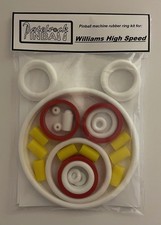 1986 Williams High Speed Pinball Machine Rubber Ring Kit picture