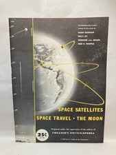 1959 Colliers Encyclopedia Space Satellites Booklet picture