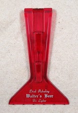 Vintage WALTERS BEER ICE SCRAPER - Eau Claire, WI picture