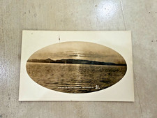 Sunset On The Mississippi Bellevue Iowa Postcard picture