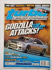 Turbo & High-Tech Performance Magazine January 2004 Godzilla 710 WHP GT-R picture