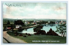 1907 Naples ME From Bay of Naples Inn Postcard Maine  picture