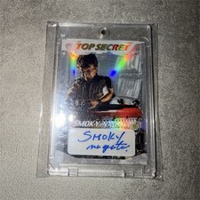 Tarmac Cards Top Secret Smoky Nagata Autographed TSEOI-01 Serial 2025 picture